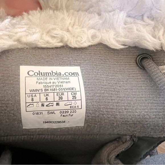 Columbia Women’s Ice Maiden II Snow Boot Size 8 - Picture 3 of 9